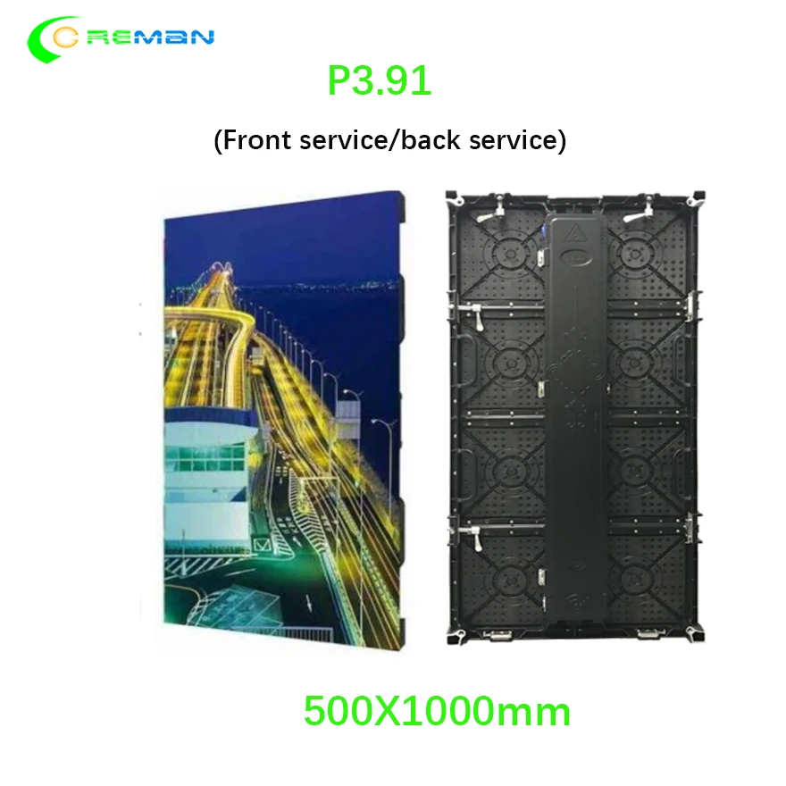 Светодиодный модуль MBI5124 1920 Гц rgb магнитная Передняя светодиодная матрица SMD p3.91