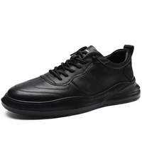 2021 classic oxfords leather mens shoes lace up male breathable formal office shoes big size 38 45 flats casual shoes for men