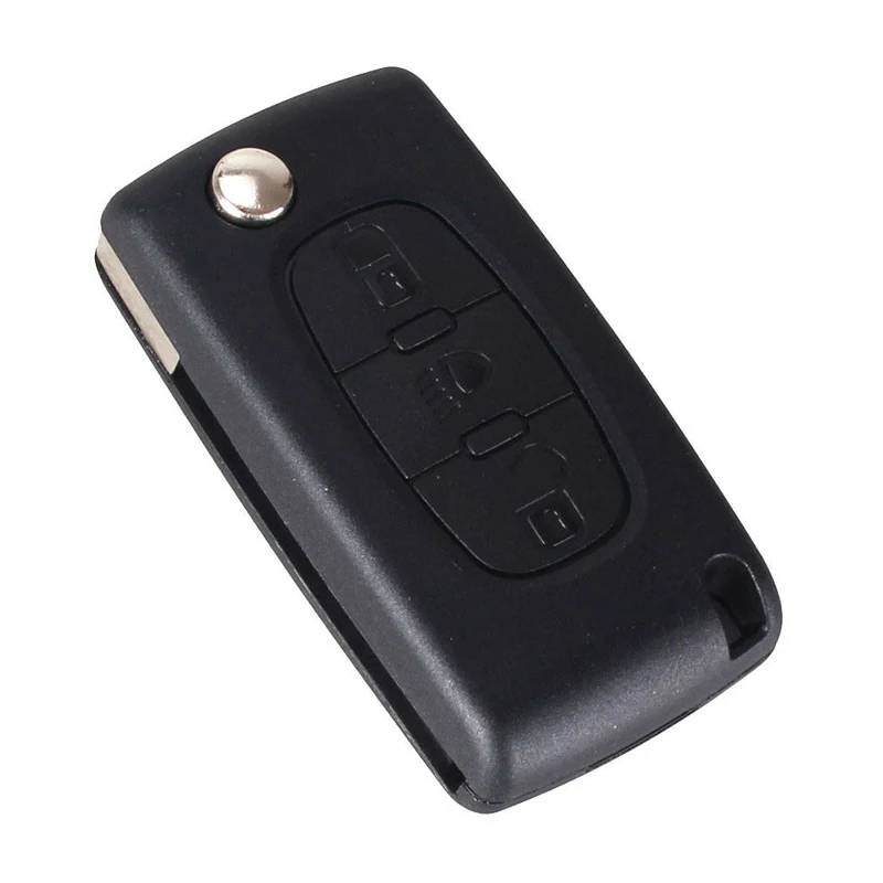 Чехол для выкидного ключа Citroen C2/C3/C4/C5/C6/C8/Grand Picasso 3 кнопки