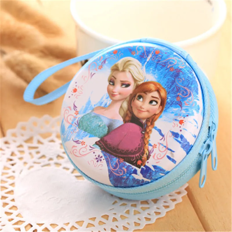 Холодное сердце с рисунком Кошелек для монет изображением Эльзы и принцессы Анны