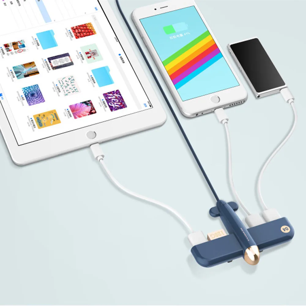 Usb хаб 2 0 распределитель проводов самолета Домашний Настольный четырехпортовый