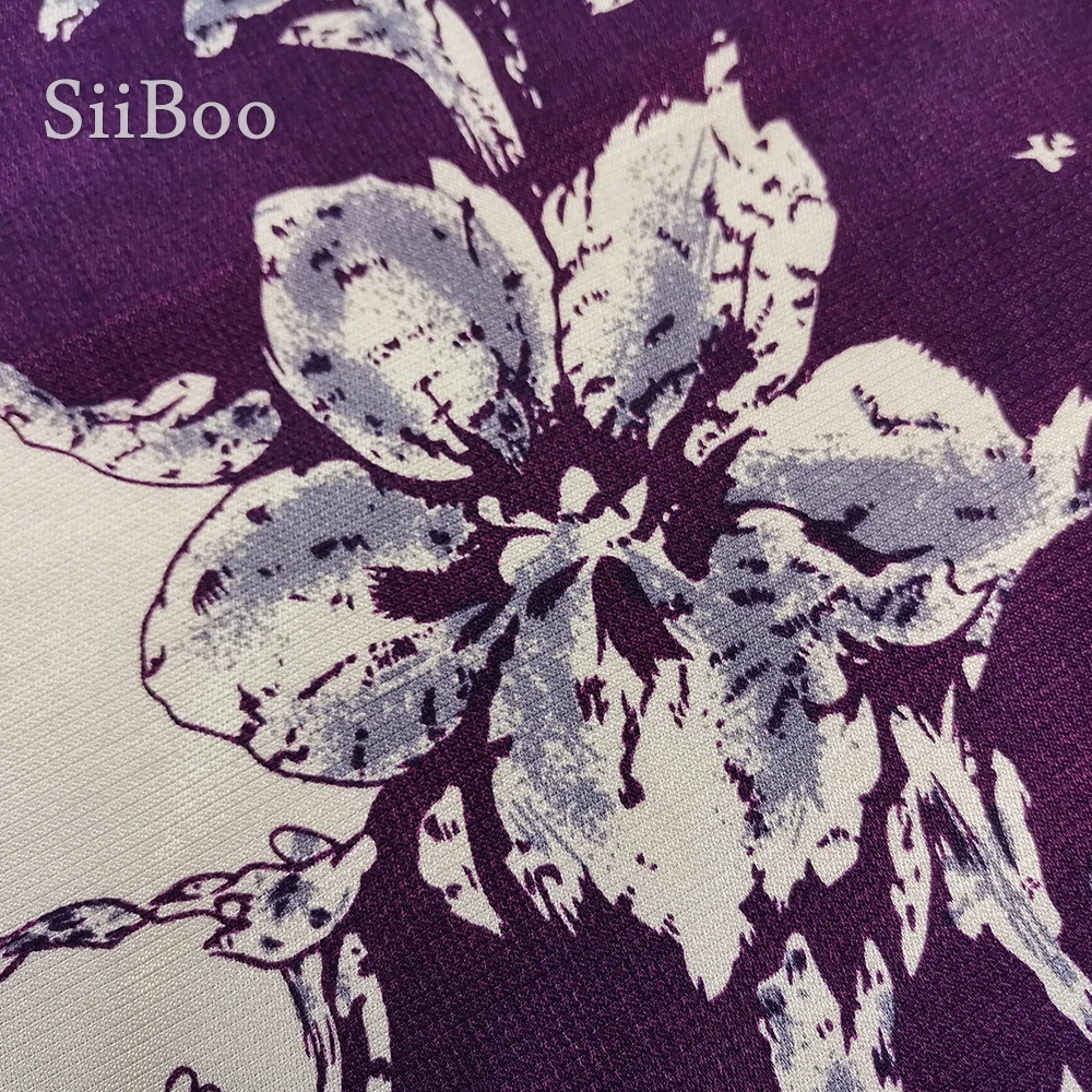 Высококачественная Роскошная фиолетовая Цветочная искусственная шелковая