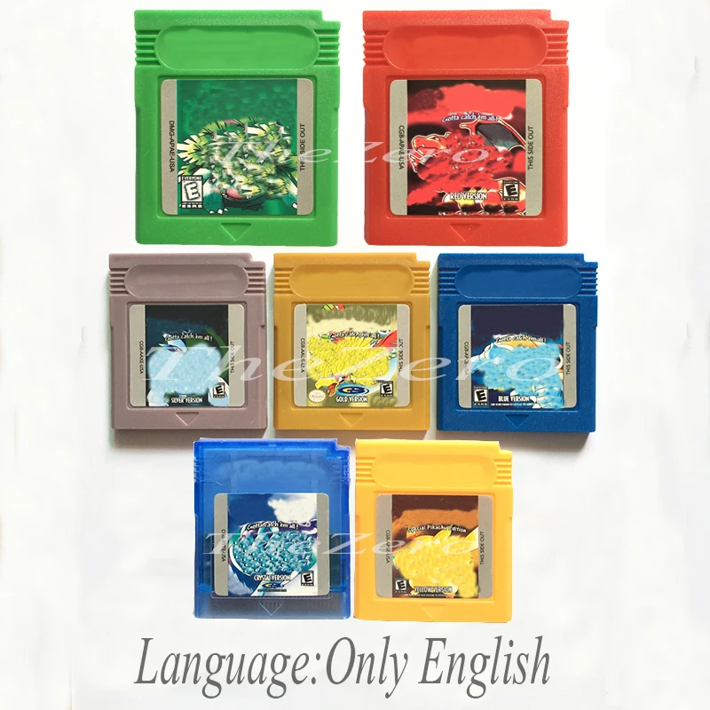 Картридж для видеоигр 16 бит игровая консоль карта серии P зеленый красный синий
