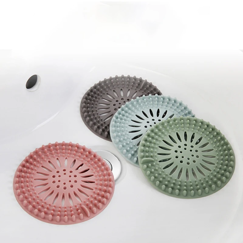 Силиконовый Фильтр для раковины в ванной комнате