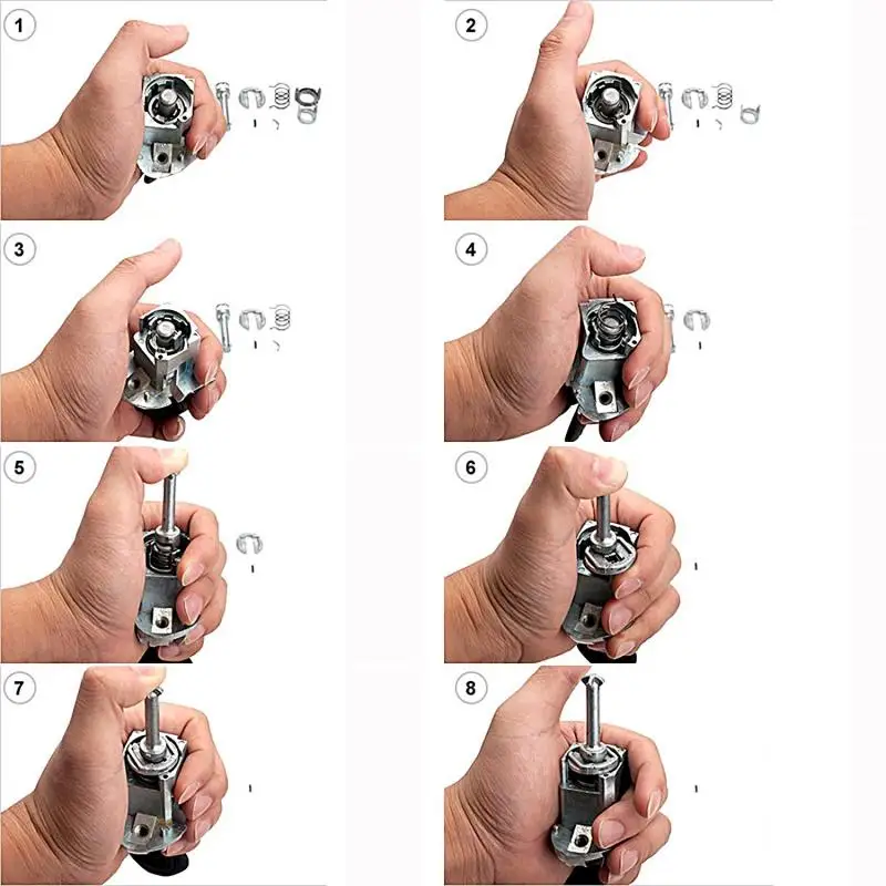 Автомобильный передний левый правый замок для двери набор ремонта цилиндра