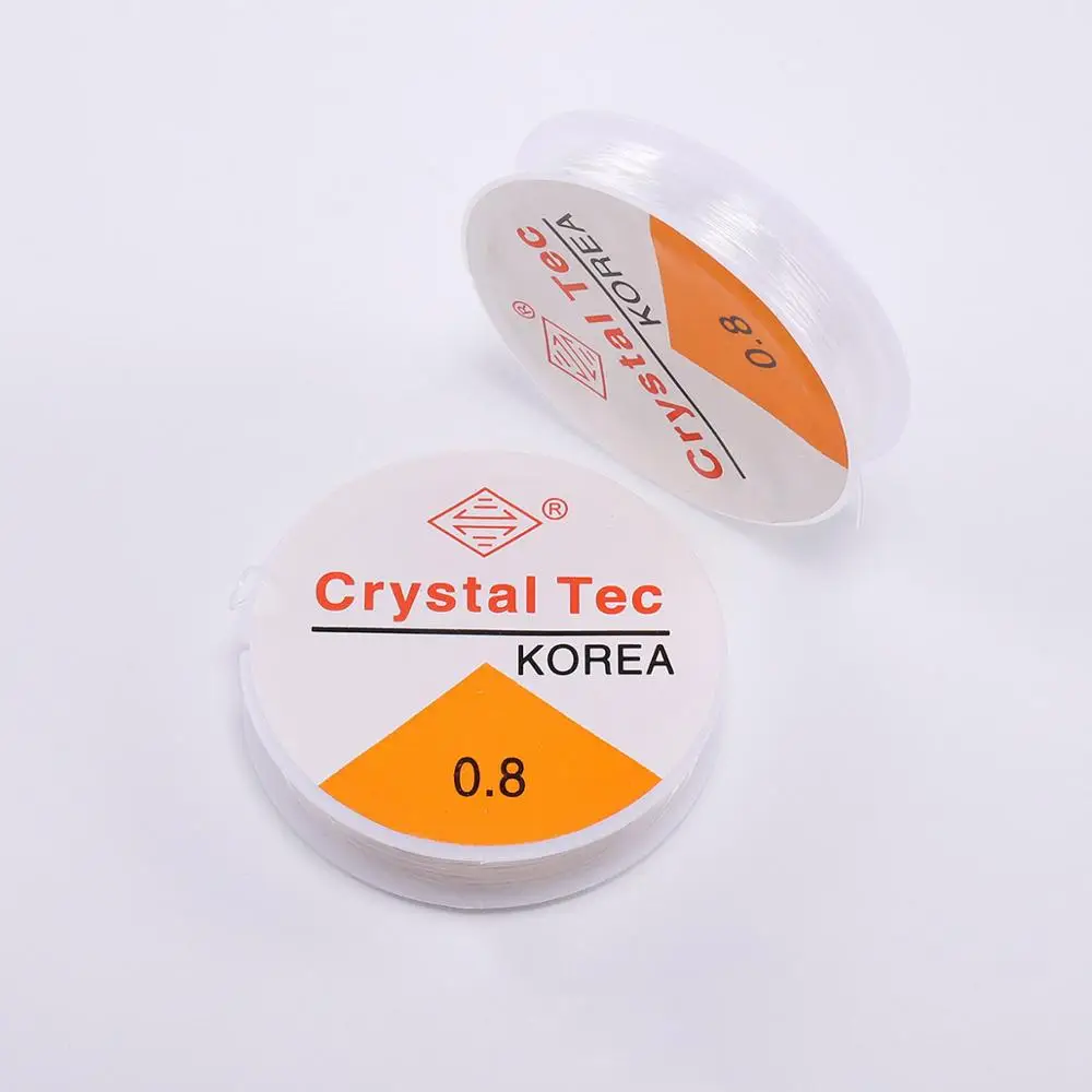 Прозрачная эластичная Хрустальная линия шнур для бисероплетения Проволочная