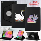 Чехол для планшета Samsung Galaxy Tab S6 Lite 10,4 дюйма, P610, P615, кожаный чехол с поворотом на 360 градусов для Tab A 10,1 дюйма 2019 дюйма, T510, T515