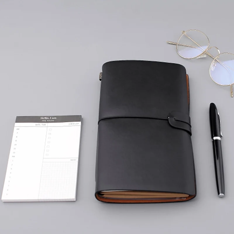 A6 высокое качество твердый переплет пустой Ретро стиль записная книжка из