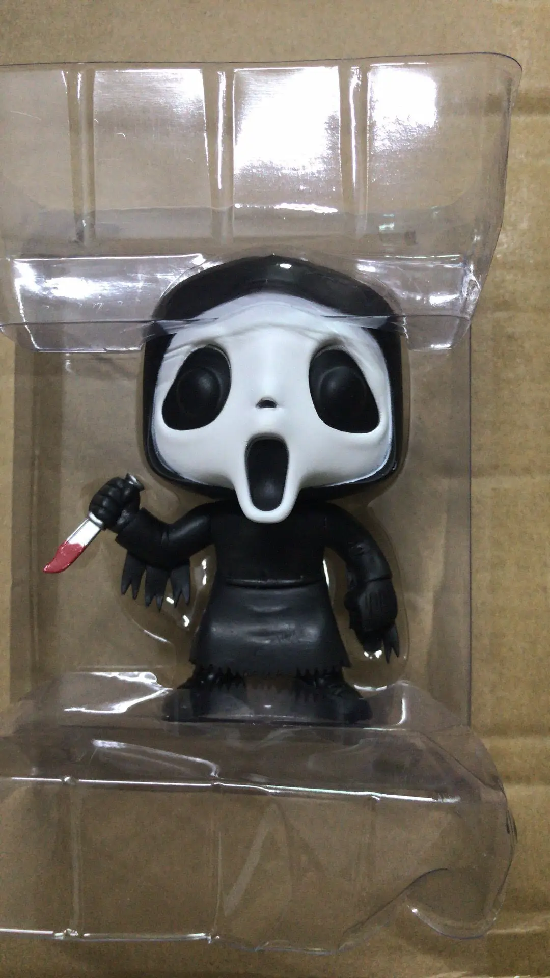 

1 POP screams grimace hand office model toy Scream ghost face 51 #