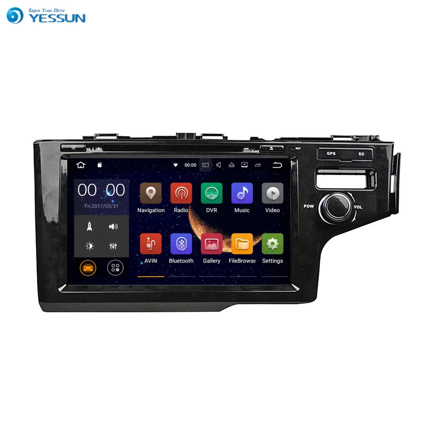 Мультимедийная система Yessun для Honda Fit 2014 ~ 2016 Android радио стерео GPS навигация аудио и
