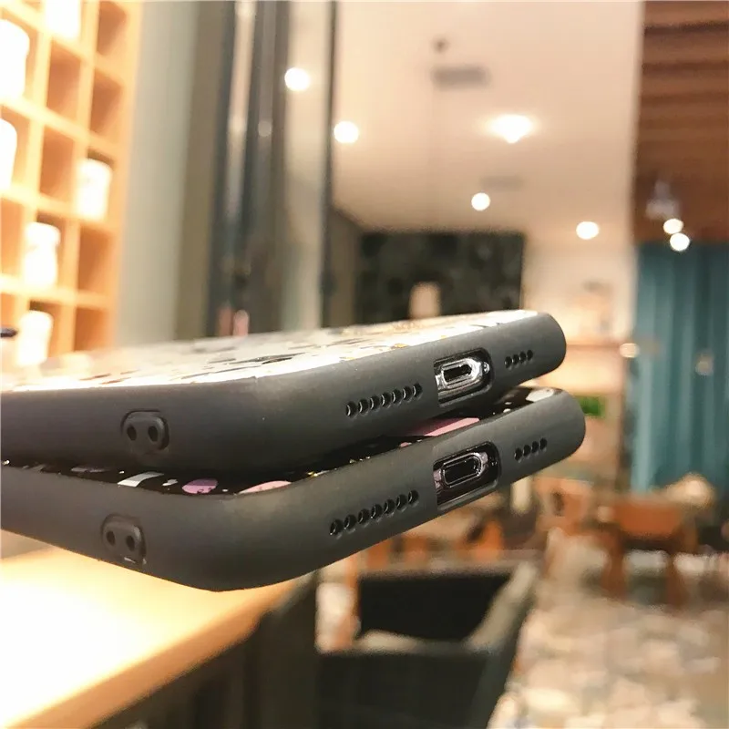 

fashion Colored stones bling female Phone Cover Case For Iphone X 11 pro Xs Max Xr 10 8 7 Plus SE 4.7 Luxury soft Coque Fundas