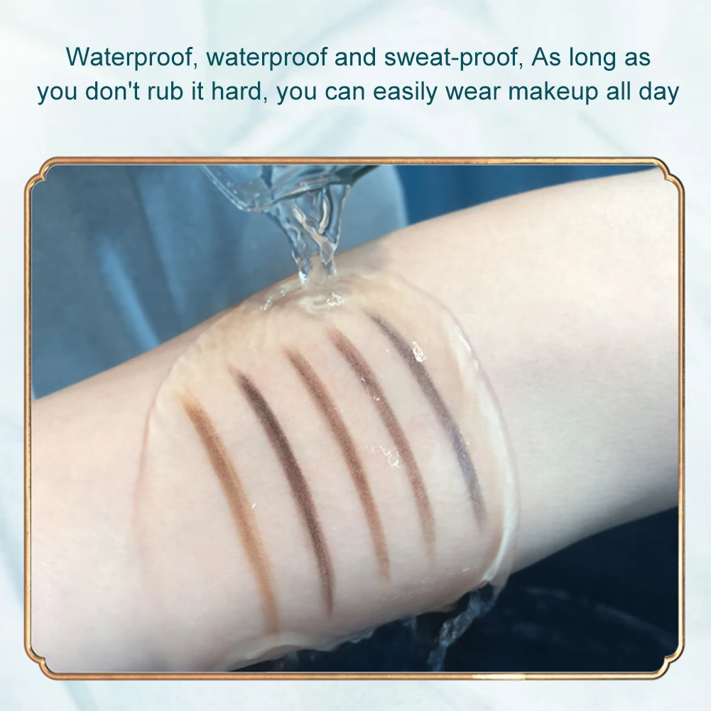 

Eyebrow Pencil Ultra-Fine Eyebrow Pen Waterproof Smudge-proof Long Lasting Eye Makeup Brow Definer for Women 5 colors Shipping