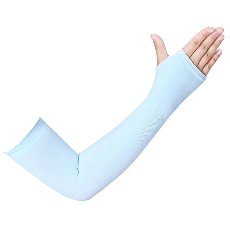 1 пара шелковых солнцезащитных манжет летние рукава для верховой езды бега