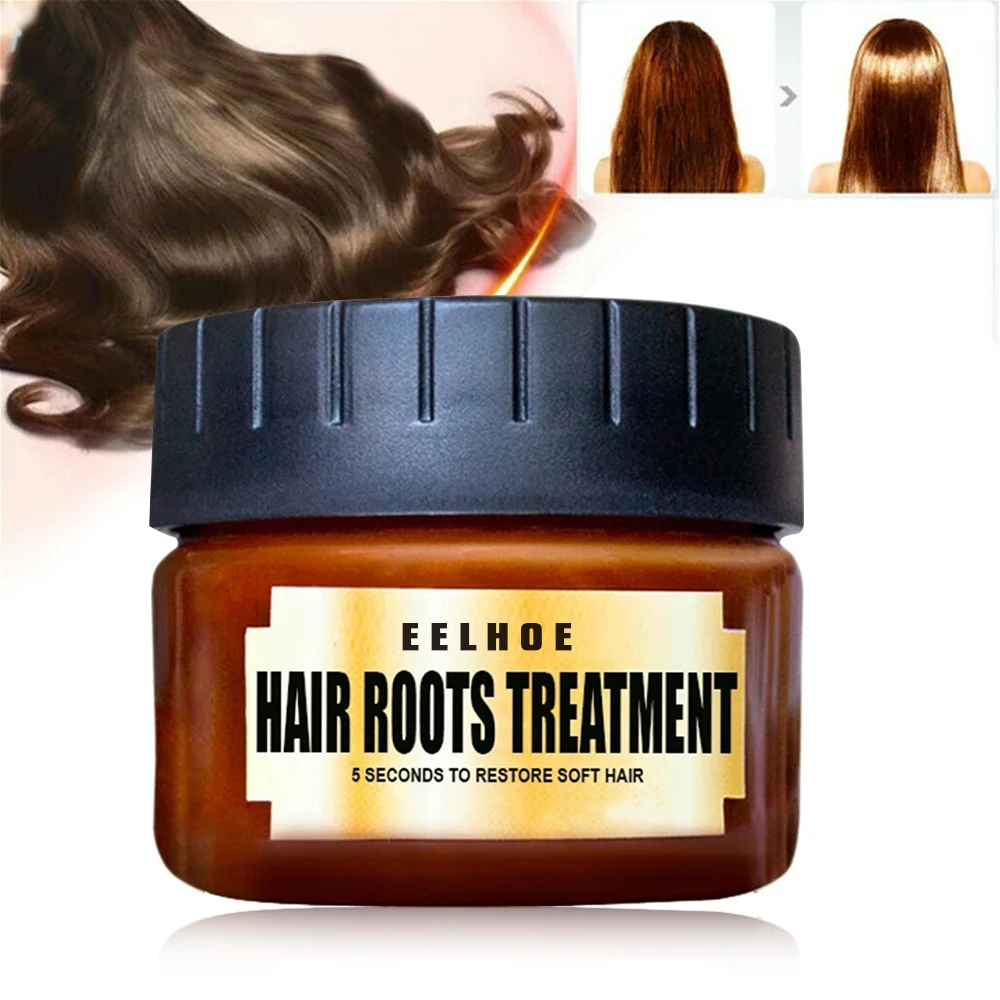 60ml Treatment Mask 5s Repairs Damage To Restore Hair Smooth Shiny Prevent Split-ends Keratin &amp Scalp TSLM2 | Красота и здоровье