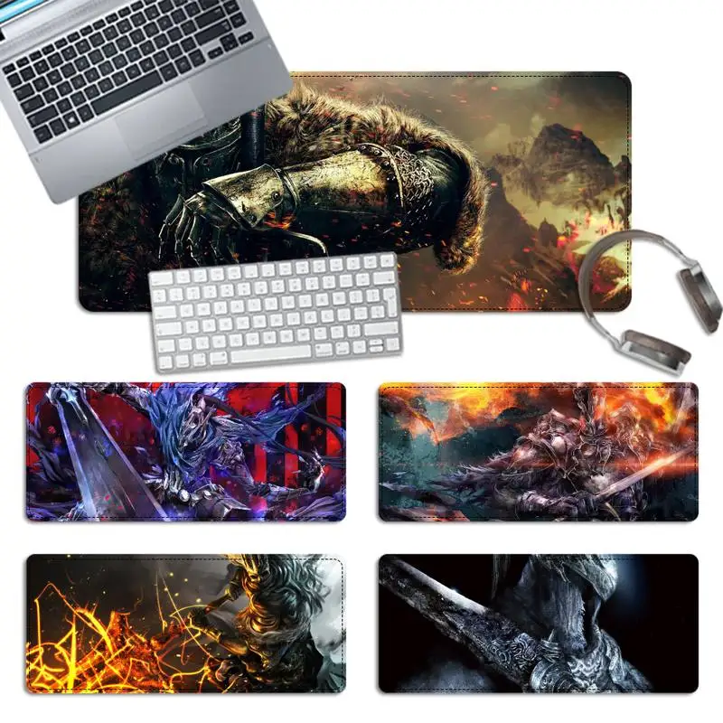 Милый Dark Souls Мышь игровой коврик Pad большие для рабочего стола компьютер площадку