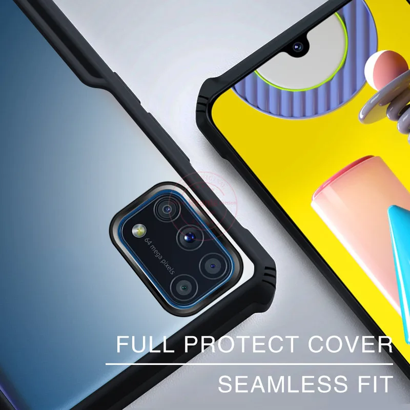 

[Beetle] For Samsung Galaxy M31S , Airbag Case, Shockproof Cover, Fitted Cases, Transparent Acrylic Shell