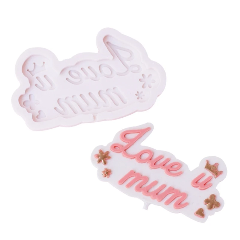 

Cute 3D Silicone Soap Mold for Fondant Cake Topper Decorating Chocolate Mould Mother's Day Gift Making Party Decor