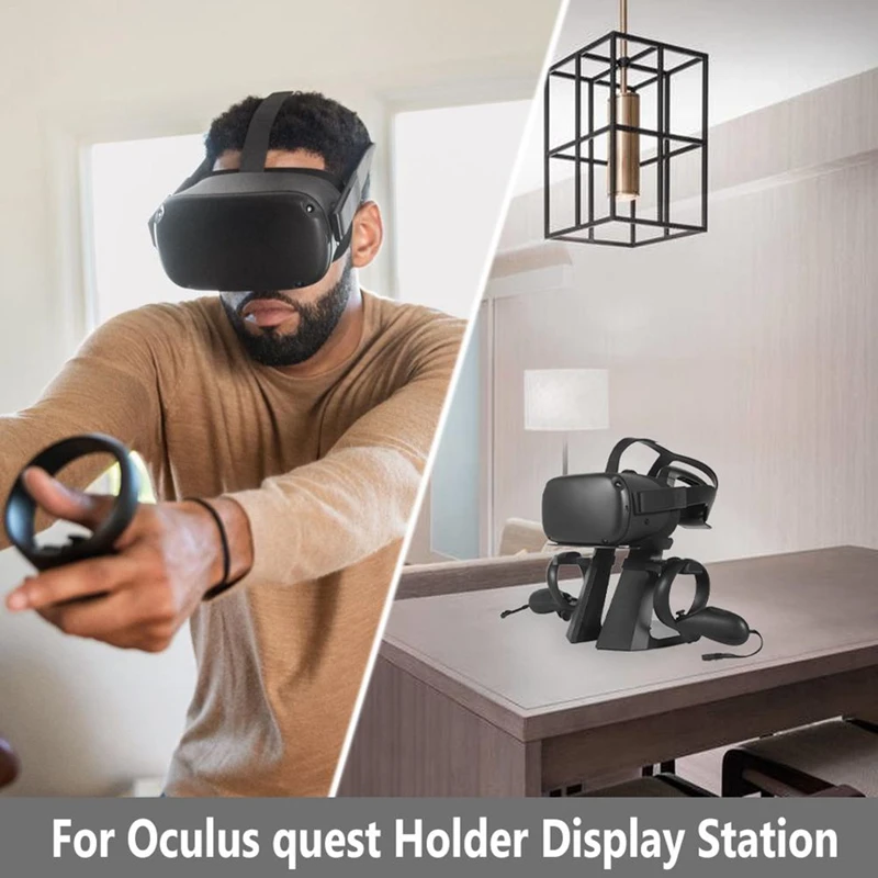 Vr кронштейн для хранения стенд держатель Oculus Quest/Rift S гарнитура и контроллер