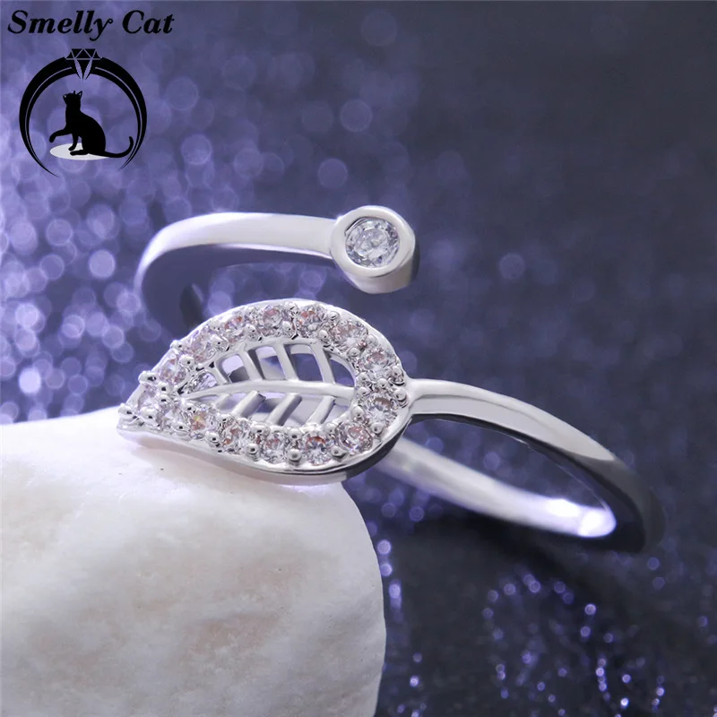 Вонючий кот женское кольцо с кристаллами Европейская и американская личность