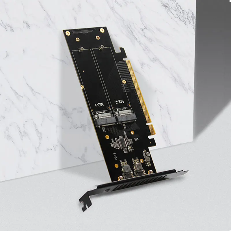 4 in 1 PCIE 16X M.2 Expand Plate Card Solid-State Disk Pcie to NVME 4Port High Speed Four Deck Location | Компьютеры и офис