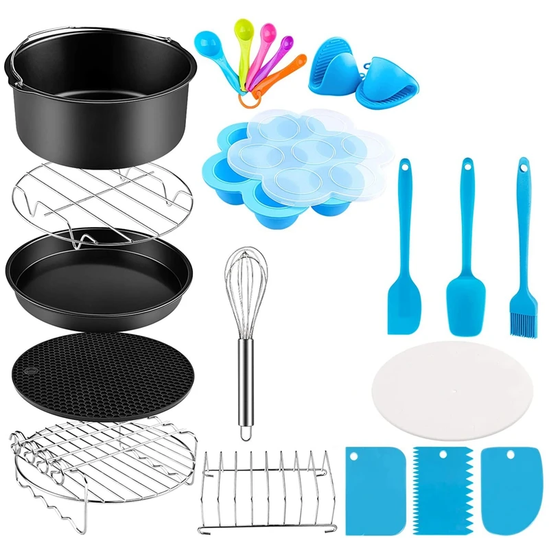 

Принадлежности для фритюрницы, 8 дюймов для 4.2QT 5.3QT 5.5QT 5.8QT, принадлежности для фритюрницы с антипригарным покрытием