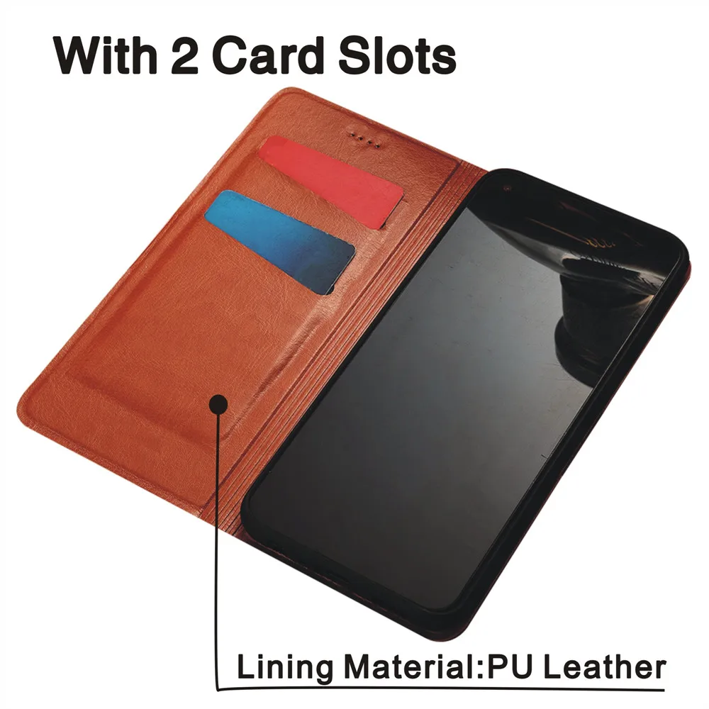 python grain cowhide leather magnetic closed holster card holder case for umidigi s5 pro phone bag for umidigi s3 pro flip cover free global shipping