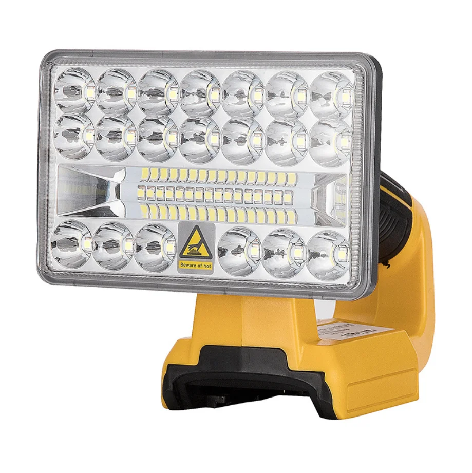 Interna e Externa para Dewalt Bateria de Íon de Lítio Luz de Led para Ferramentas Luz de Trabalho Dewalt 9w 18v Dcb201 Dcb200