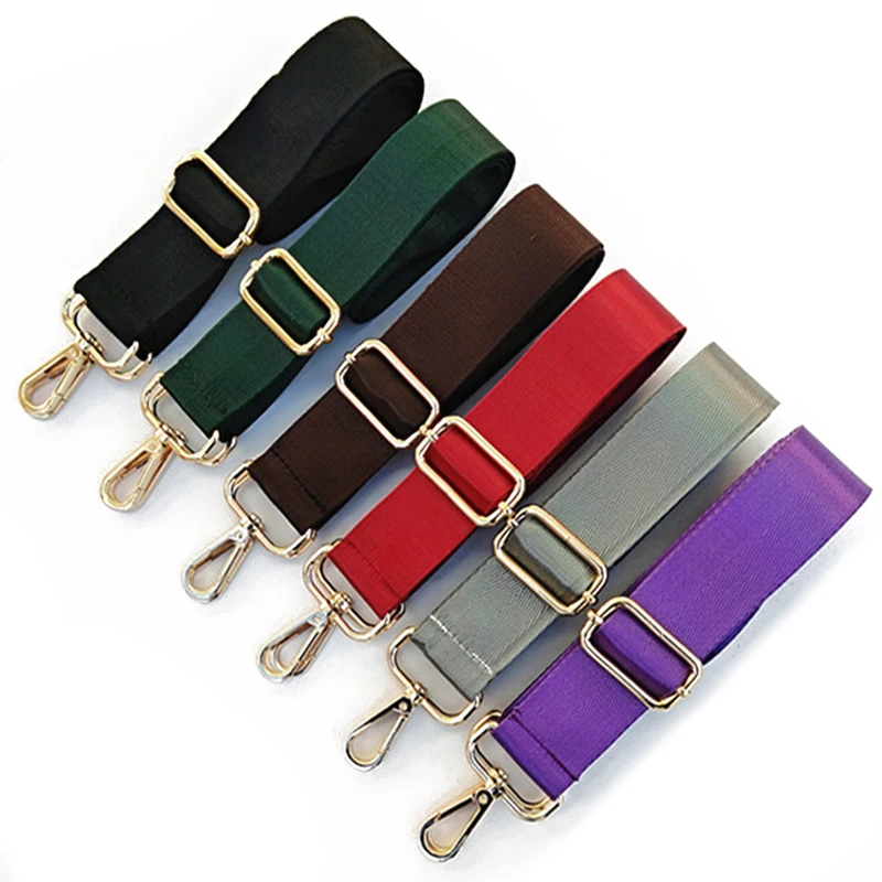 

Rainbow Belt Bag Strap for Women Shoulder Handbags Decorative Handle Adjustable Wide Strap Parts for Bag Accessories Bag Handle
