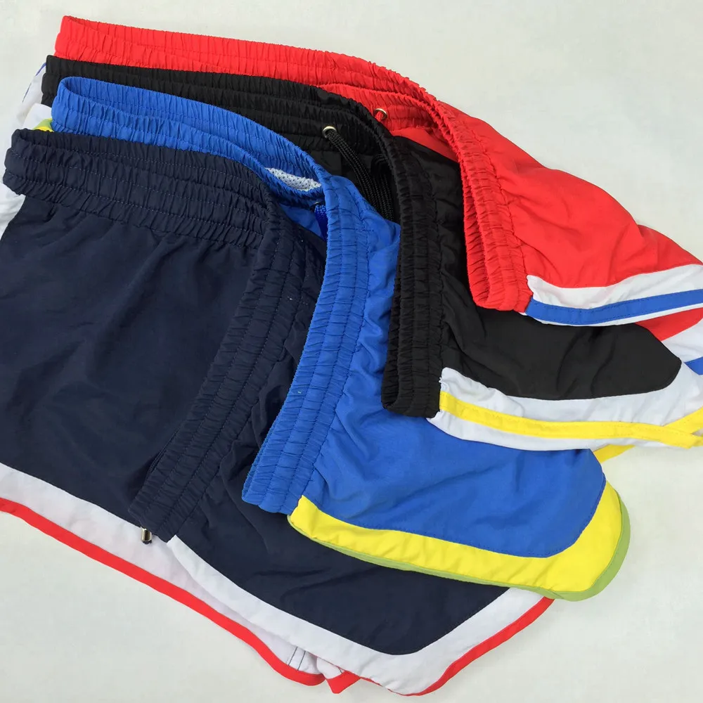 Мужские летние шорты TQQT бермуды с принтом в виде пятен плавательные эластичной