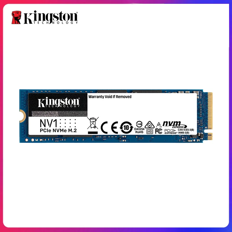 Kingston NEW NV1 NVMe M.2 2280 M 2 SATA SSD 2TB 1 TO 500GB 1TB Internal Solid State Drive Hard Disk 250G M2  For PC Notebook