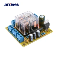 aiyima upc1237 2 1 channel speaker protection board lm7812 voltage regulator for home sound theater amplifiers