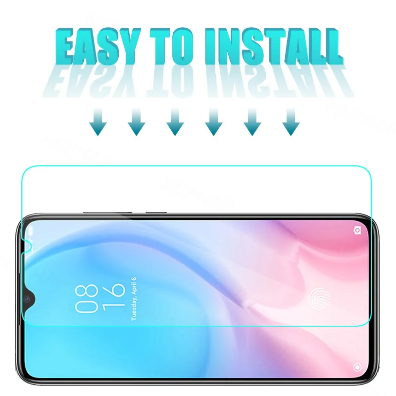 4 в 1 закаленное стекло для Xiaomi Mi 9 8 9T Pro Lite SE 6X 5X Защитное A3 A2 A1 Max Mix 2S 2 3 пленка