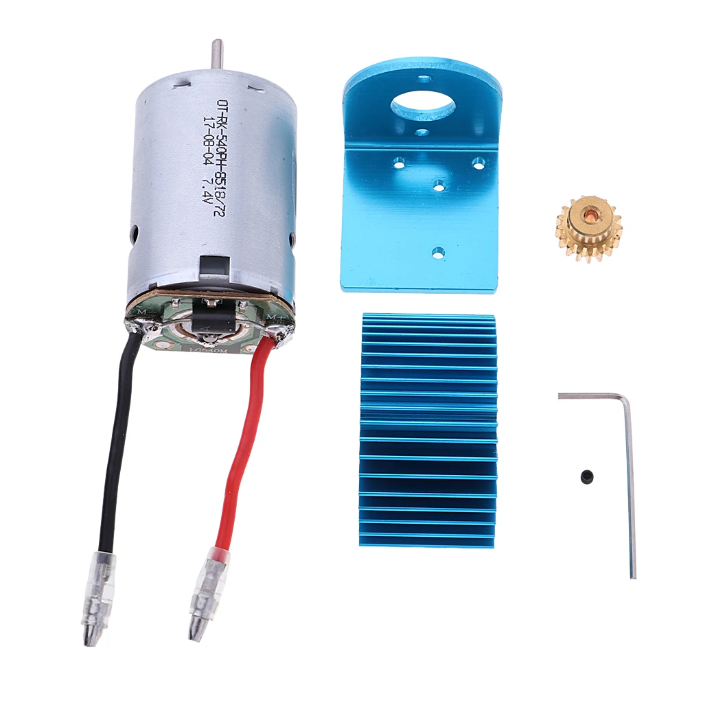 540 комбинация двигателя для WLtoys 12428 12423 12428-A 12428-B 12428-C радиоуправляемые автомобили |