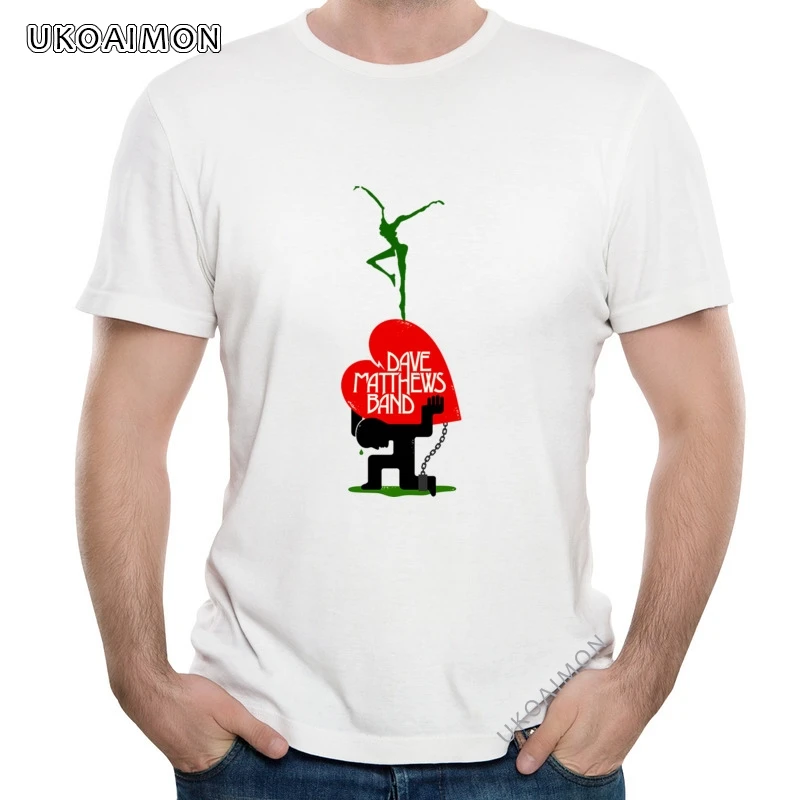 

Dave Matthews Band Fitted Cartoon T-Shirts Faddish Youth T Shirts Unique Fitness Tight TShirt Unisex