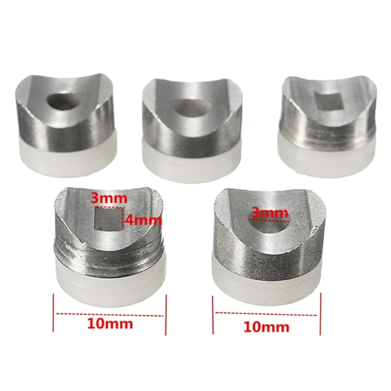 

5Pcs High Quality Easy installation Airless Tip Reversible Tips Stamps Seals