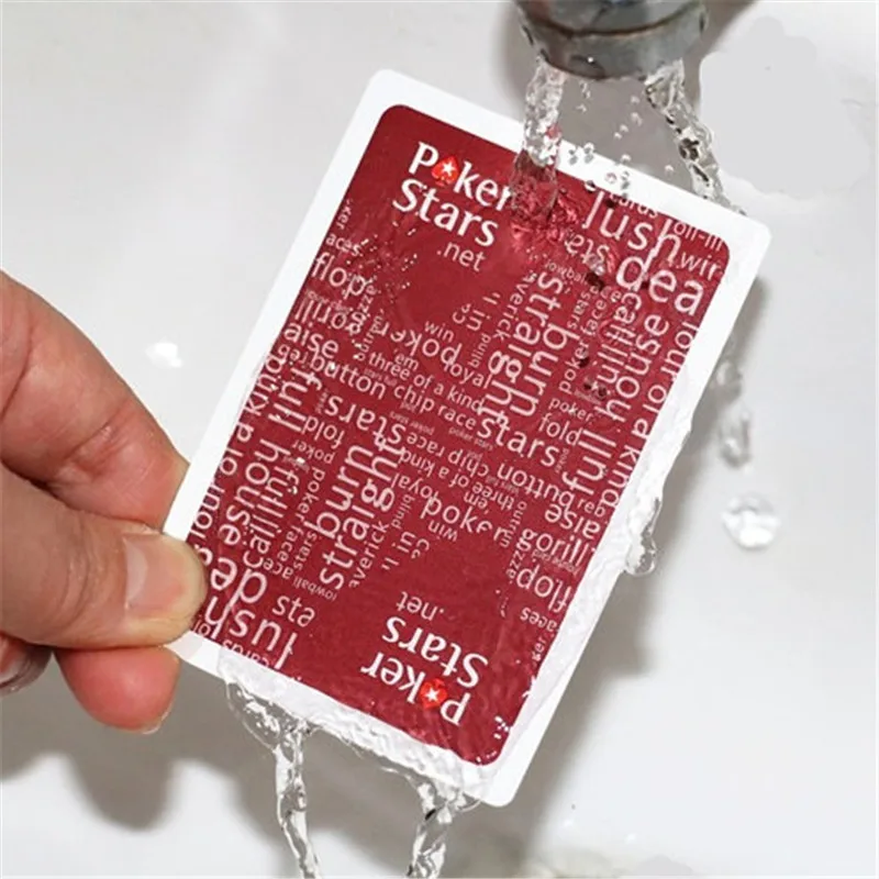 

1Pc Playing Cards Plastic Playing Cards Waterproof Playing Cards Dull Polish Poker Indoor Home Family Entertainment Board Games