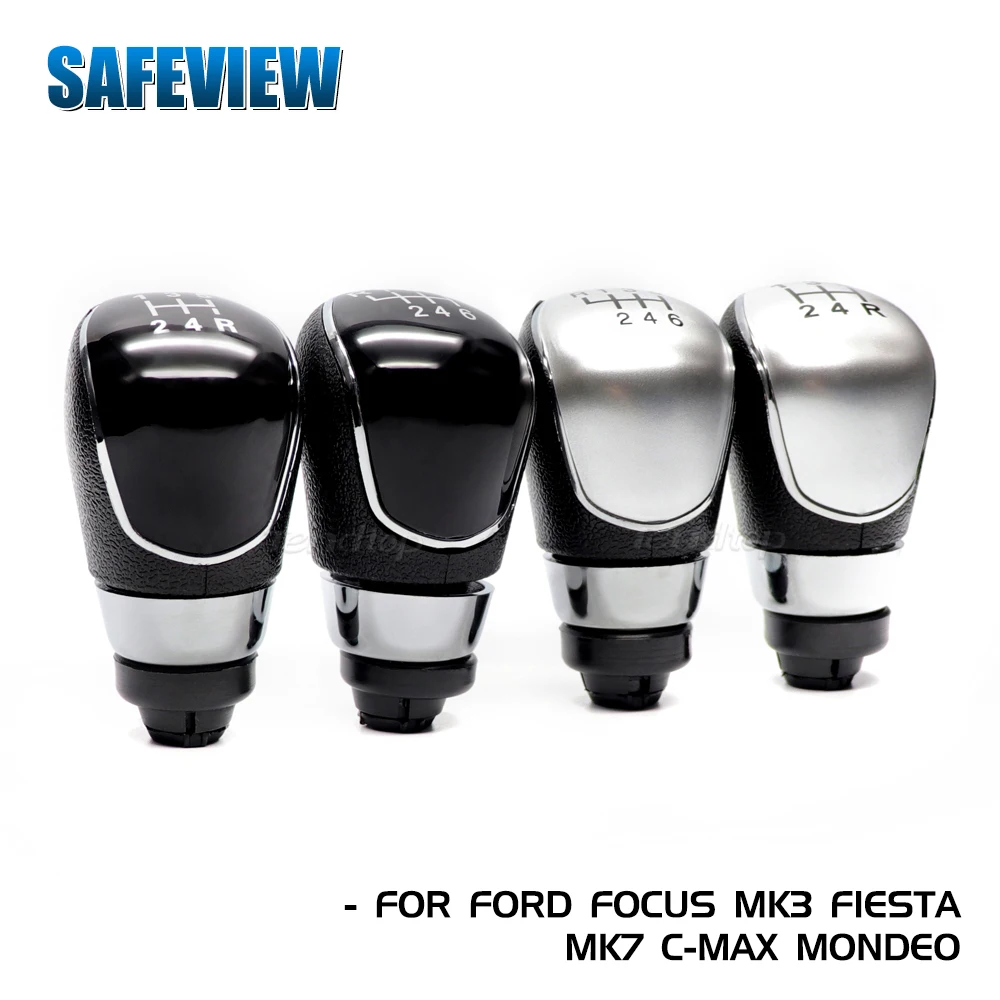 

Car Gear Shifter Knob Lever Stick Head Facelift For Ford Focus MK2 MK3 Fiesta MK7 C-max B-max Mondeo MK4 Kuga Transit Galaxy