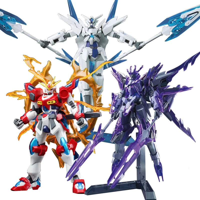 

Сборная модель Bandai HG HGBF 1/144, строительный истребитель, переходный Бог, ледник, горение деревом, пламя 00Q Gundam