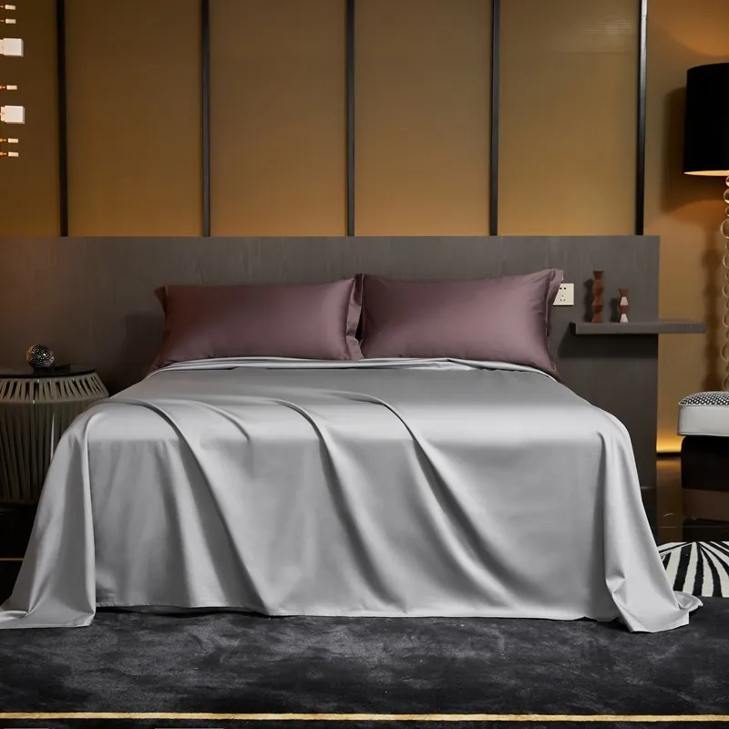 

4Pcs Duvet Cover Set Queen King 1000TC Cotton 1 Duvet Cover with Zipper 1 Bed Sheet 2 Pillowcases Soft and Easy Care Breathable