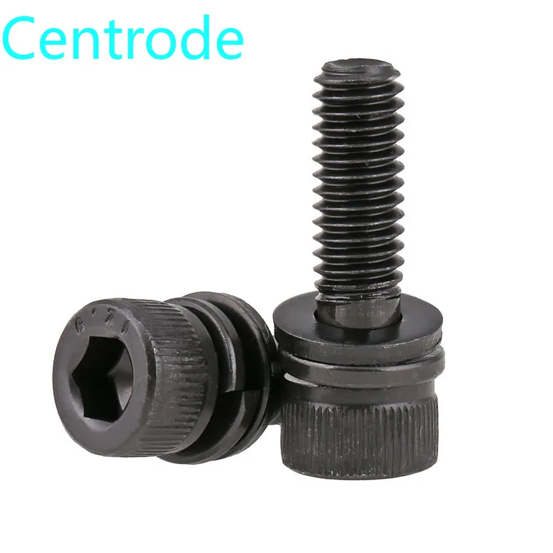 Класс 12 9 высокопрочный Винт с головкой в виде чашки головка цилиндра болта три