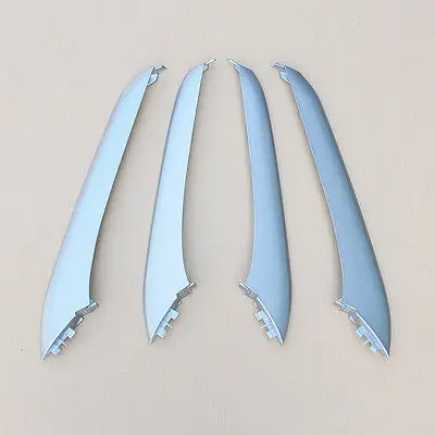 

Wotefusi 4x Silver Front Bumper Anti-rub Cover Protector For 2014-2016 Porsche Panamera