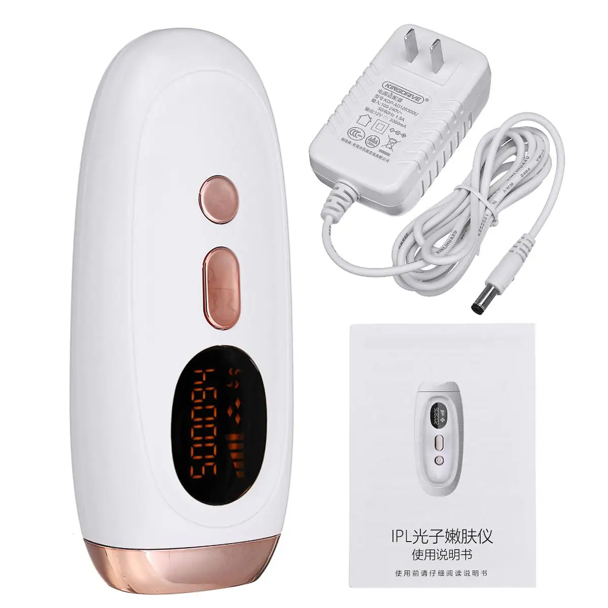 

500000 Flash 5 Gear Permanent IPL Epilator Laser Hair Removal Home Electric Photo Women Painless Threading Hair Remover Machine