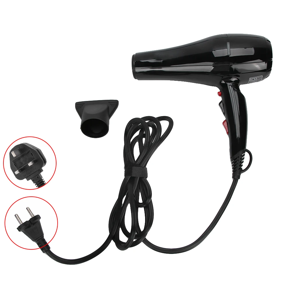 

2400W Household Negative Ion Electric Hair Dryer Strong Power Adjustable Blow Dryer 6 Gears Variable Rate Temperature Control