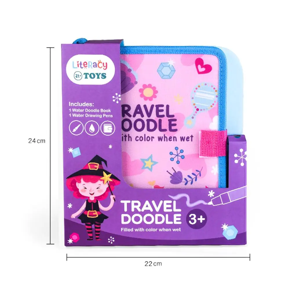 Творческий мультяшный альбом для рисования водой рисунок книга Волшебная