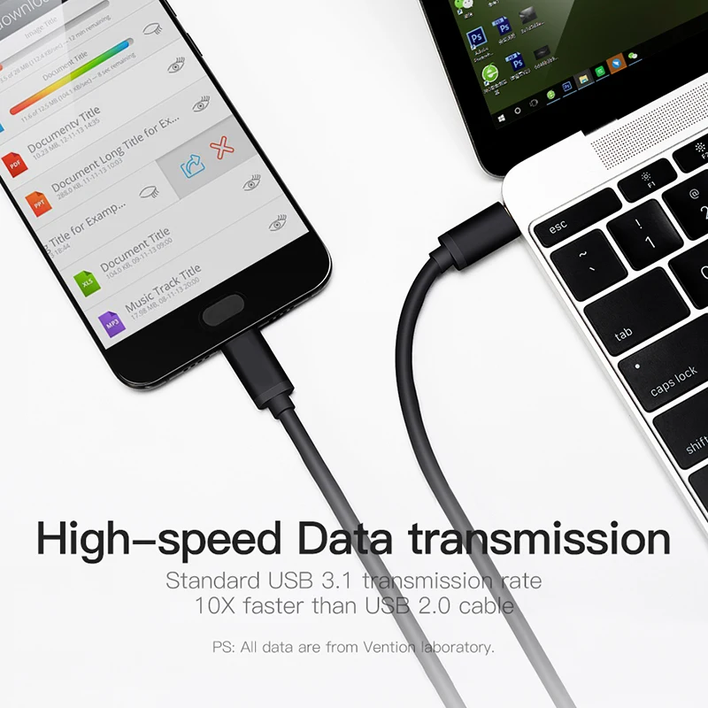 3A PD Type-C и USB C Быстрый зарядный кабель QC3.0 USB-C для быстрой подзарядки