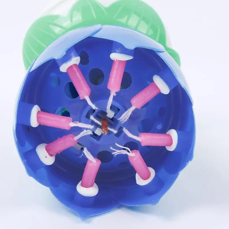 Музыкальная электрическая двойная вращающаяся Свеча для дня рождения|Свечи| |