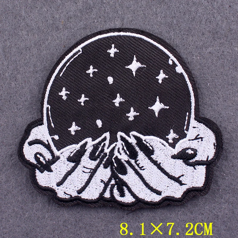 Вышитая нашивка killer Cat нашивки для одежды наклейки термоклейкие в стиле панк DIY на