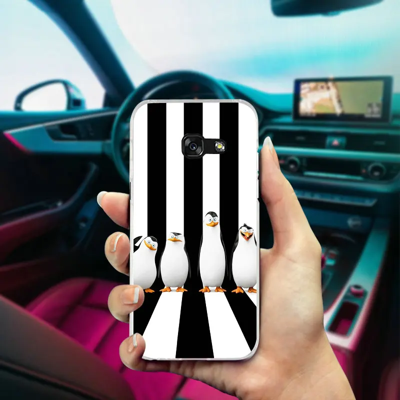 Soft TPU Silicone Mobile Phone Cases for Samsung Galaxy A3 A5 A7 J1 J2 J3 J5 J7 2016 2017 Coque Shell Hot Penguins Of Madagascar | Мобильные