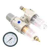 afc2000 air compressor oil water separator pressure regulating filter trap valve spray gun pressure reducing valve afr2000g14