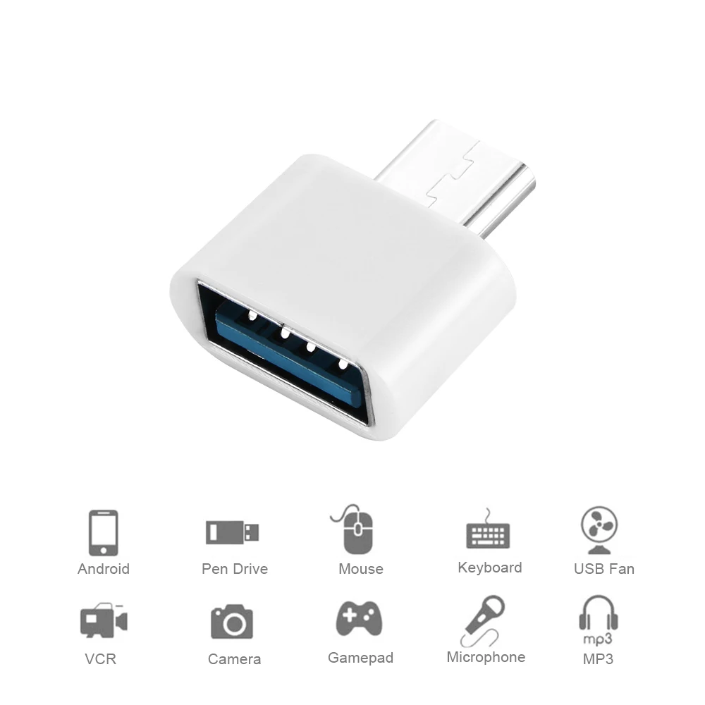 CASEIER USB 2 0 к Micro OTC адаптер для Huawei Samsung Xiaomi Type C конвертер Honor Pad ноутбука планшета |